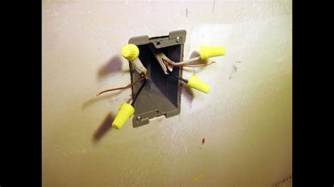 after drywall electrical box|installing wall mounted electrical boxes.